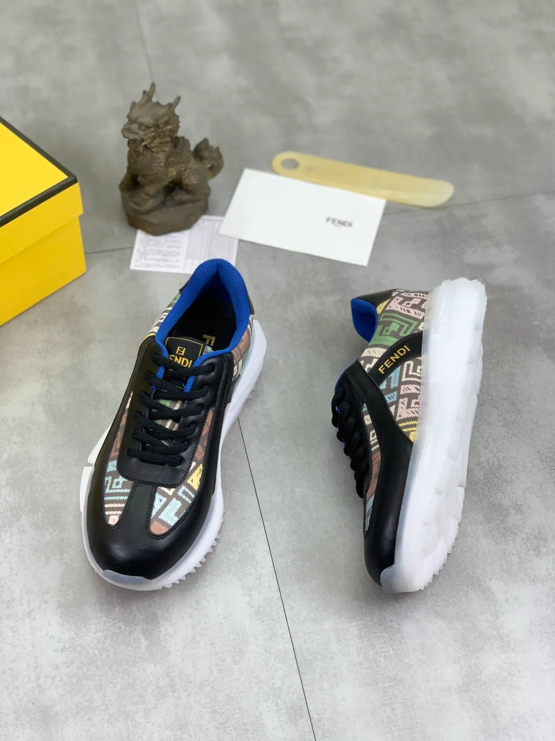 ​Men's shoes 💰P460 💰[New] Little Monster 🆘 New FENDI (Fendi) counter new 🕶️🕶️Simple routing effect, showing an elegant and cool driving shoe 🎬Using imported calfskin + first-layer pigskin lining🐂Excellent material🎬Detailed workmanship 🤗Comfortable foot feel➰➰. ​Pair it with any outfit to show your taste and temperament, low-key luxury ♻️Design ​simple and elegant ​noble and fashionable 🍃​Very loved and favored by trendy men 💓❤️size: 38-44 2️⃣colors available